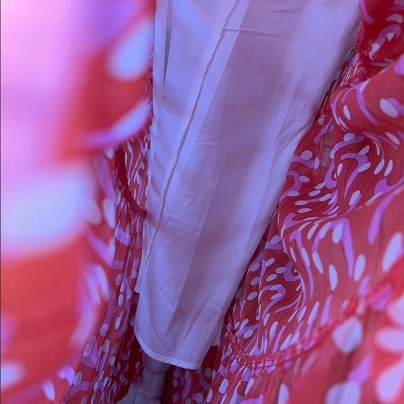 NWT Jade Melodytam Coral Patterned Maxi Dress Size XS - Picture 10 of 15